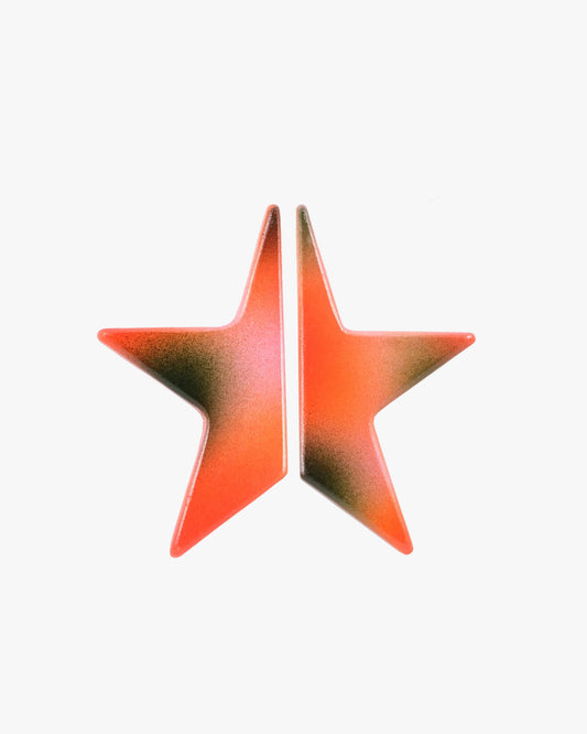 CELESTIAL EARRINGS IN FLAME