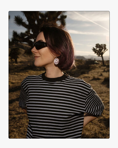 ISLA EARRINGS IN ORCHID