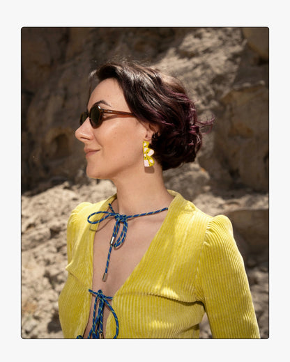 PARAISO EARRINGS IN CANARIA